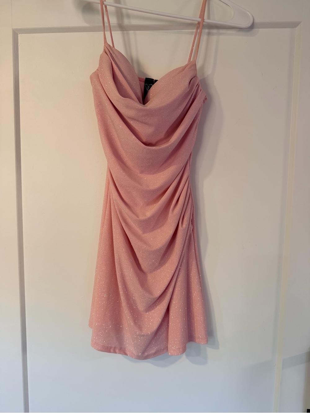 Windsor Sparkle Pink Mini Dress